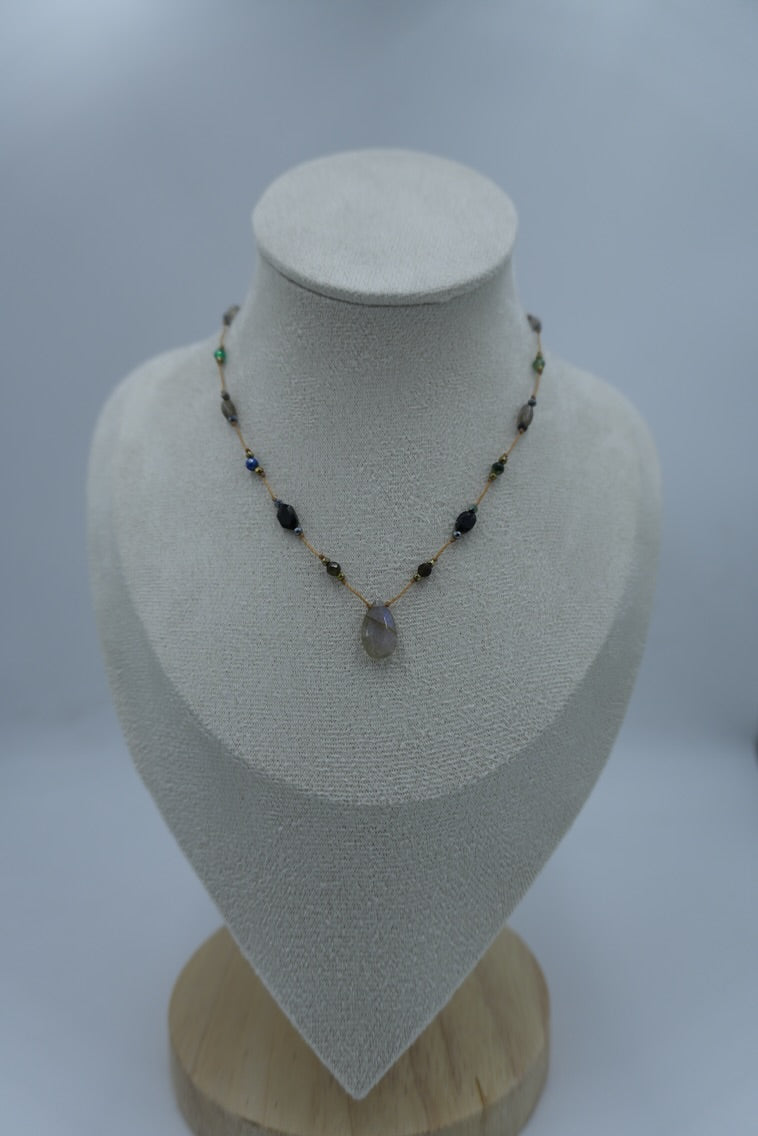 The Peacock Feather Necklace