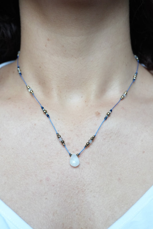 The Mansarovar Drop Necklace