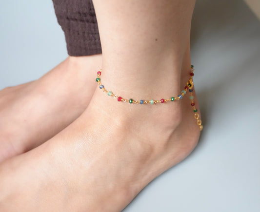 The Nomad's Loom Anklet