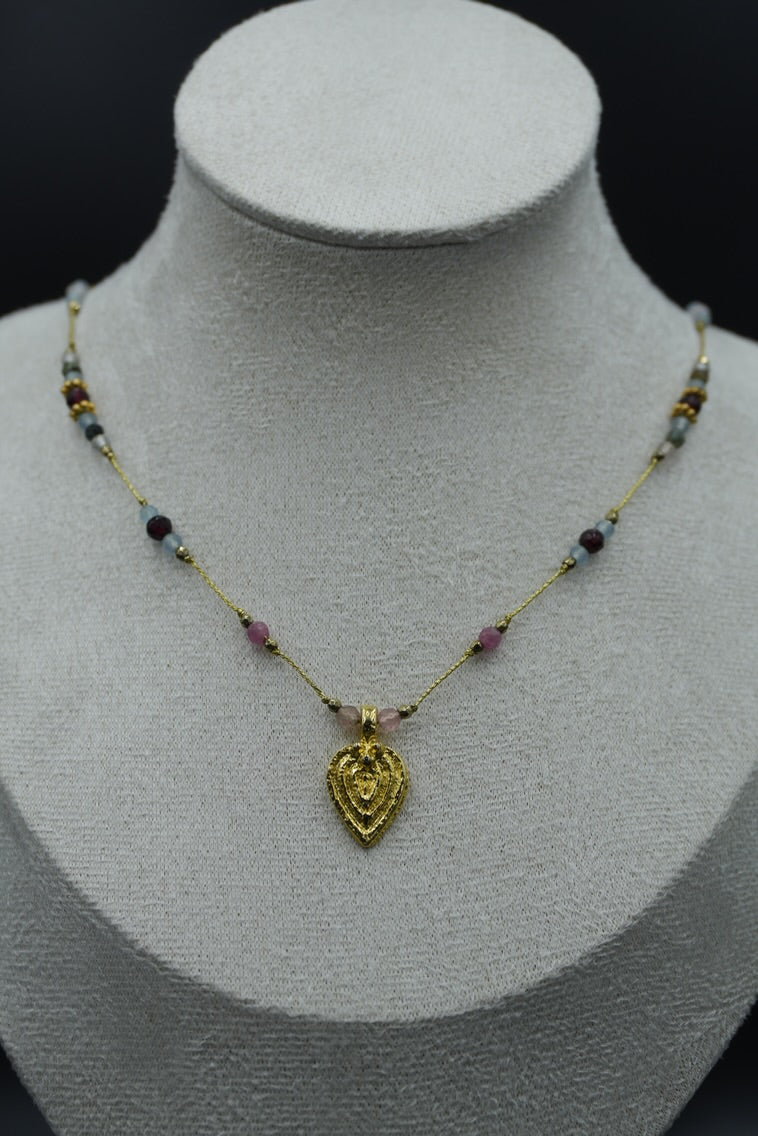 Koshur Dil Necklace (Leela Talisman Collection)