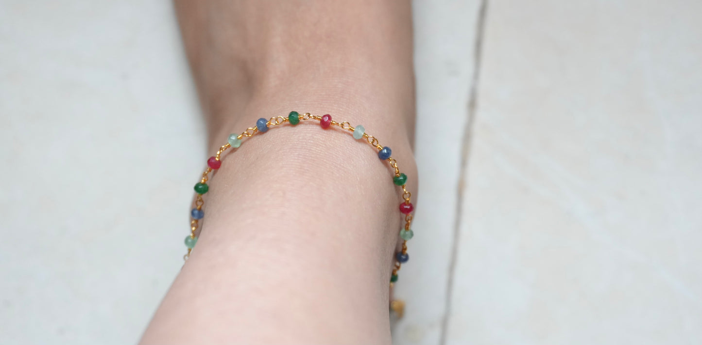 The Nomad's Loom Anklet