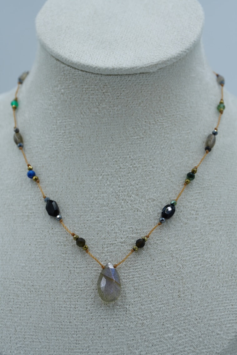 The Peacock Feather Necklace