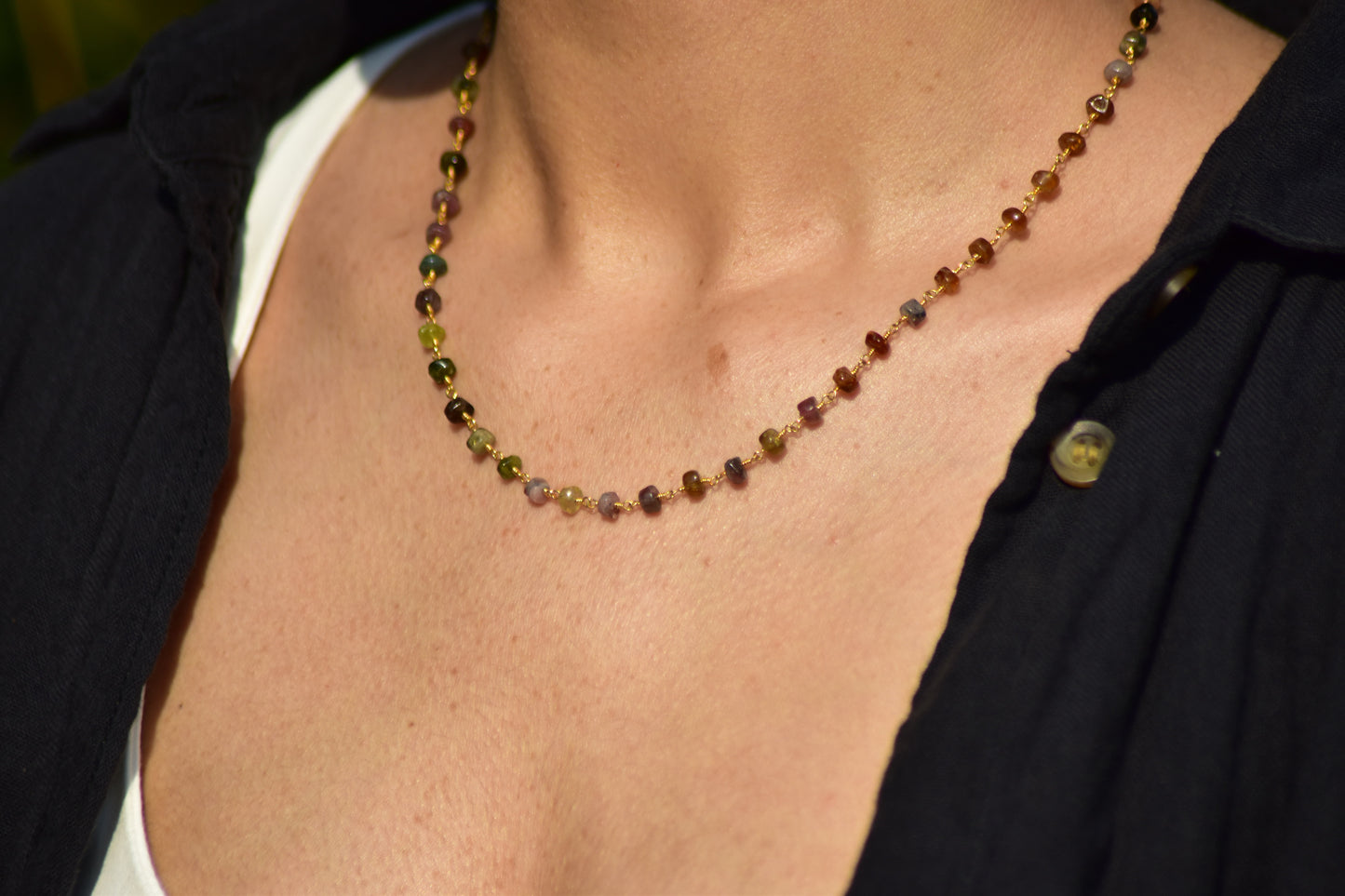 Mosaic Heirloom Necklace - Handcrafted Beaded Jewelry