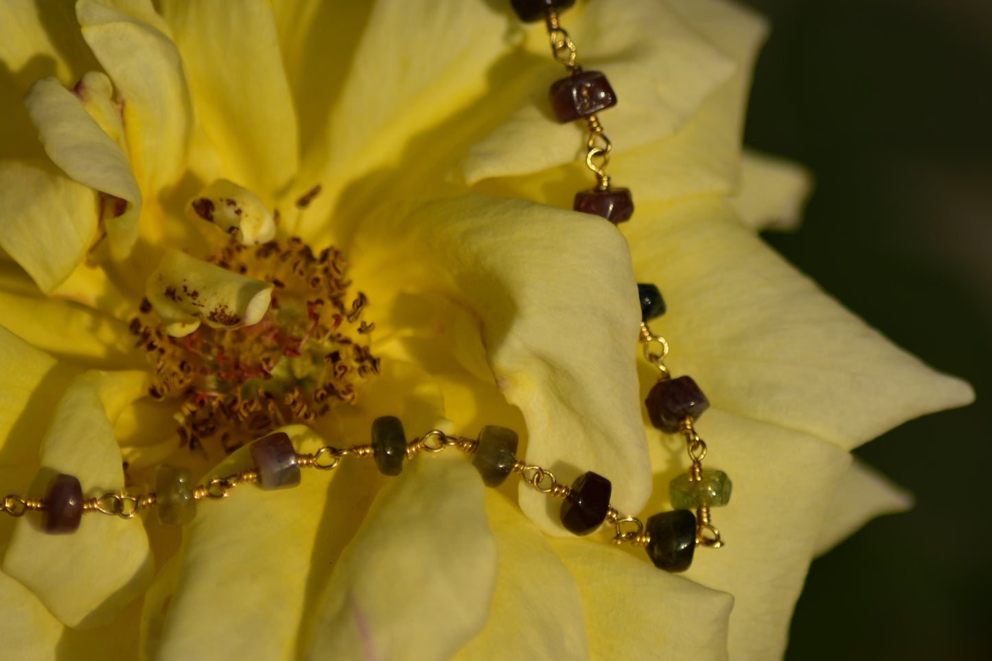 Mosaic Heirloom Necklace - Handcrafted Beaded Jewelry