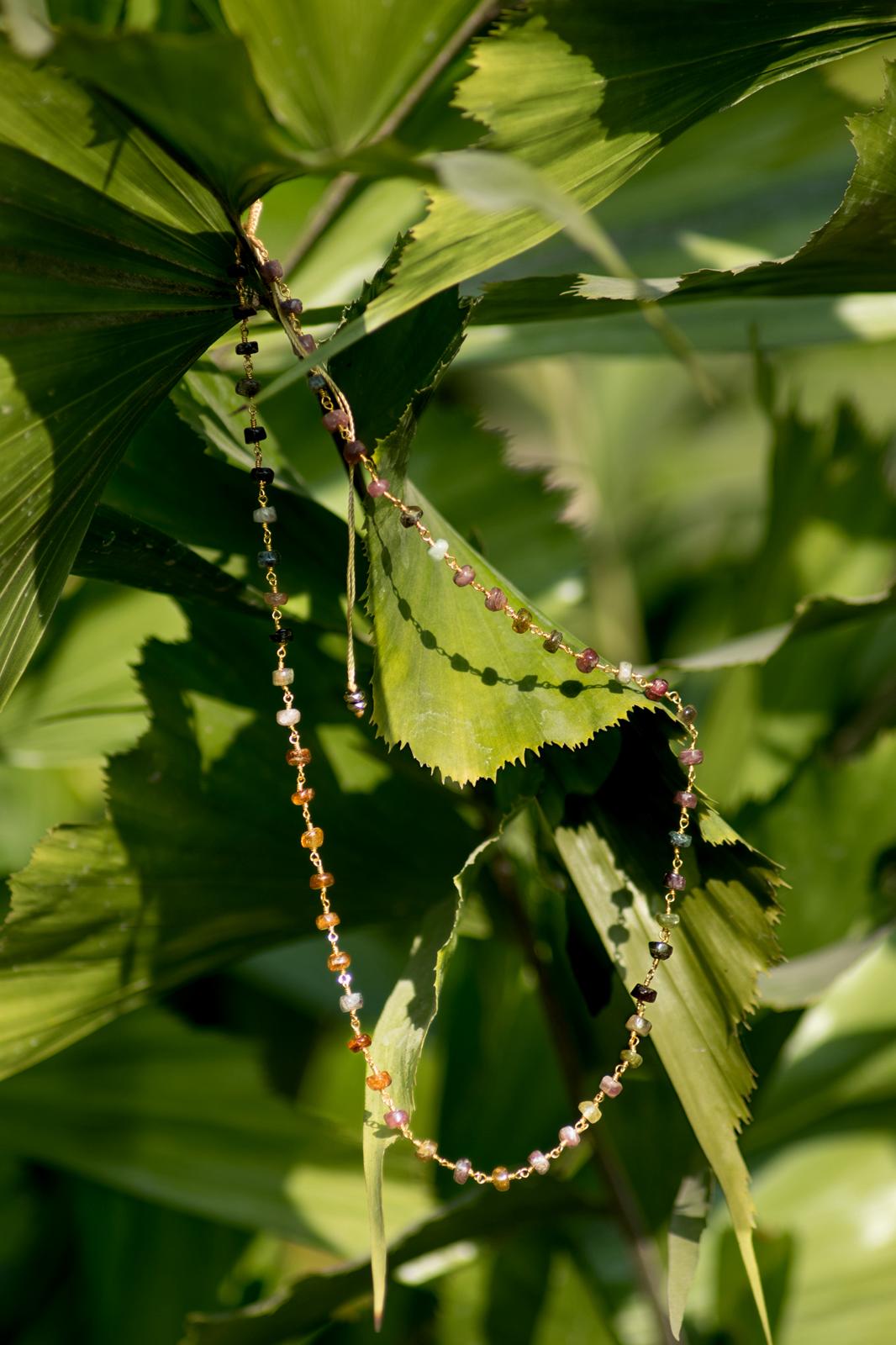 Mosaic Heirloom Necklace - Handcrafted Beaded Jewelry